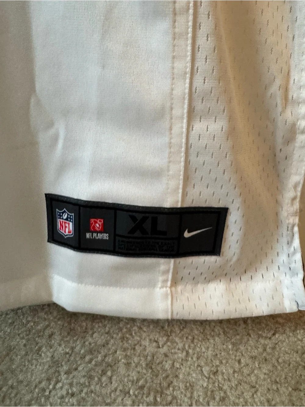 Ezekiel Elliott Cowboys Nike White and Blue #21 Football Jersey